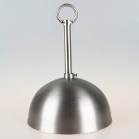 Lampen Baldachin Metall edelstahloptik 120x62 mm...
