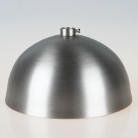 Lampen Baldachin Metall edelstahloptik 120x62 mm...