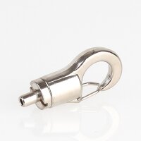 Messing Seilstopper 10x30 mm mit 16 mm Karabinerhaken,...