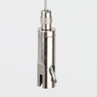 Messing Seilstopper 10x32 mm mit seitlichem Ausgang...