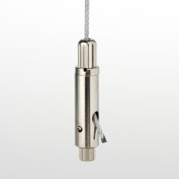 Messing Seilstopper 9x30 mm mit seitlichem Ausgang...