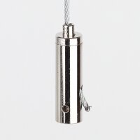 Messing Seilstopper 9x28 mm mit seitlichem Ausgang...