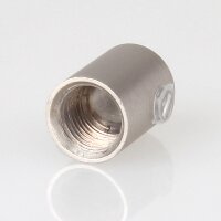 M10x1 Klemmnippel Zugentlastung aus Metall Nickel matt...