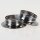 E27 Schraubring Unterring Metall schwarz-chrom 60x18 mm für Metallfassungen mit Außengewinde