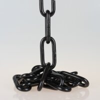 Lampen Metall-Kette 5,8 mm 24x51 | Schwarz lackiert | Zum...