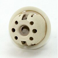 G9 Hochvolt-Halogen-Lampenfassung Ø 26 mm mit Außengewinde und Schraubring M10x1 IG
