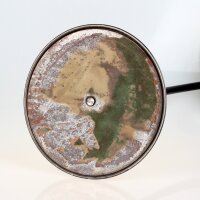 Lampenfuß Filz selbstklebend – Ø 150 mm, schwarz, 1 mm Stärke