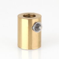 M10x1 Klemmnippel Zugentlastung aus Metall Messing...