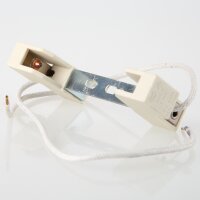 R7s Hochvolt Halogen Lampenfassung mit 22 cm Anschlussleitung – 250 V / 6 A –  Kontaktabstand 74,9mm