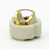 E14 Metall-Lampenfassung Premium verchromt mit Außengewinde, M10x1 IG