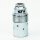 E14 Metall-Lampenfassung Premium verchromt ohne Außengewinde, M10x1 IG