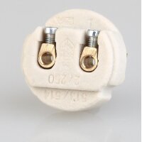 E14 Metall-Lampenfassung Premium vermessingt ohne Außengewinde, M10x1 IG