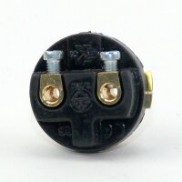 E14 Thermoplast-Lampenfassung schwarz mit M10x1 Innengewinde