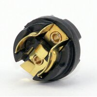 E14 Thermoplast-Lampenfassung schwarz mit M10x1 Innengewinde