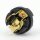 E14 Thermoplast-Lampenfassung schwarz mit M10x1 Innengewinde