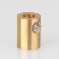 M10x1 Klemmnippel Zugentlastung aus Metall Messing roh...