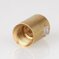 M10x1 Klemmnippel Zugentlastung aus Metall Messing roh...