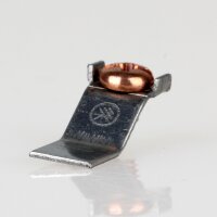 Erdlasche zum Anpunkten – Metall roh, 8×22...