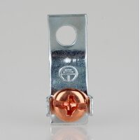 Erdlasche mit Loch 4,2 mm – Metall verzinkt,...