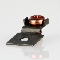 Erdlasche mit Loch 4,2 mm – Metall roh, 12×20...