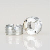 LED Halter Aluminium mit Gewindemantel und M10x1...