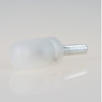 LED Halter Aluminium mit Gewindemantel und M10x1 Innengewinde