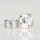 LED Halter Aluminium mit Gewindemantel und M10x1 Innengewinde