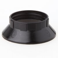 E14 Schraubring Unterring schwarz für...