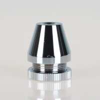 Fassungshalter 25×31 mm verchromt mit GY6,35...