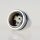 Fassungshalter 25×31 mm verchromt mit GY6,35 Niedervolt Halogenfassung