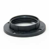 E14 Schraubring Unterring schwarz 43 mm für...
