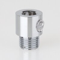 M10x1 Klemmnippel Zugentlastung aus Metall Verchromt mit...