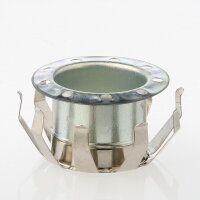 E14 Metall-Federring mit Tellerhülse, verzinkt,...
