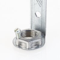 E14 Kunststoff Fassung 100-120mm schwarz mit...