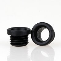 M8x1 Trompetennippel 10x7 mm, Rundbund, Kunststoff...