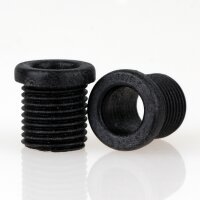 M10x1 Trompetennippel 12x12,5 mm, 10 mm lang, Rundbund,...