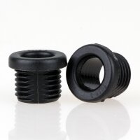 M10x1 Trompetennippel 12x9,5 mm, 7 mm lang, Rundbund,...