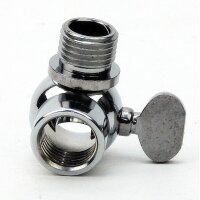 Lampen Kippgelenk 16x27 mm, verchromt, M10 Innengewinde...
