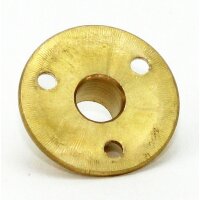 M10x1 Wandnippel / Scheiben-Nippel mit Aufbauscheibe,...