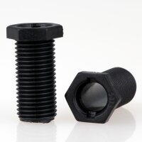 M10x1 Trompetennippel 12x23 mm, 20 mm lang, 6-kant,...