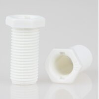M10x1 Trompetennippel 12x23 mm, 20 mm lang, 6-kant,...