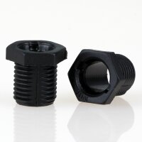 M10x1 Trompetennippel 12x13 mm, 6-kant, 10 mm lang,...