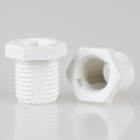 M10x1 Trompetennippel 12x13 mm, 6-kant, 10 mm lang,...