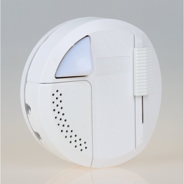 Schnur-Fußdimmer Weiß Relco Rondo LED 230V 40–250W / LED 4–100W