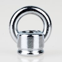 Ringnippel verchromt M10x1 Durchgangsgewinde –...