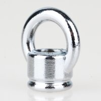 Ringnippel verchromt M10x1 Durchgangsgewinde –...