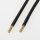 Verdrahtungsbrücke 10mm² schwarz 350mm H07V-K mit Aderendhülsen, 3 Stück