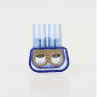 Twin-Lüsterklemme transparent 2-polig bis 16mm² – einseitig geschlossen