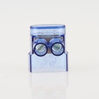 Twin-Lüsterklemme transparent 2-polig bis 16mm² – einseitig geschlossen