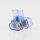 Twin-Lüsterklemme transparent 2-polig bis 16mm² – einseitig geschlossen
